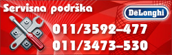 Servisna podrška Delonghi Servisna podrška Delonghi
