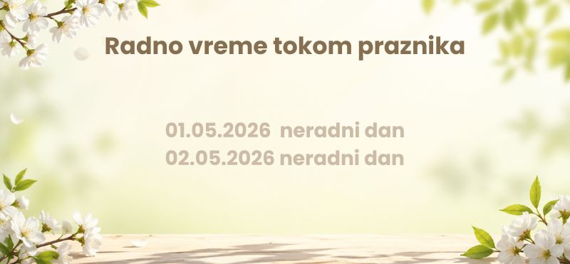 Radno vreme - Prvi maj