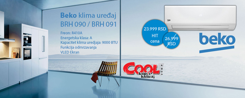 Beko klima uređaj BRH 090 / BRH 091 - Cool Shop