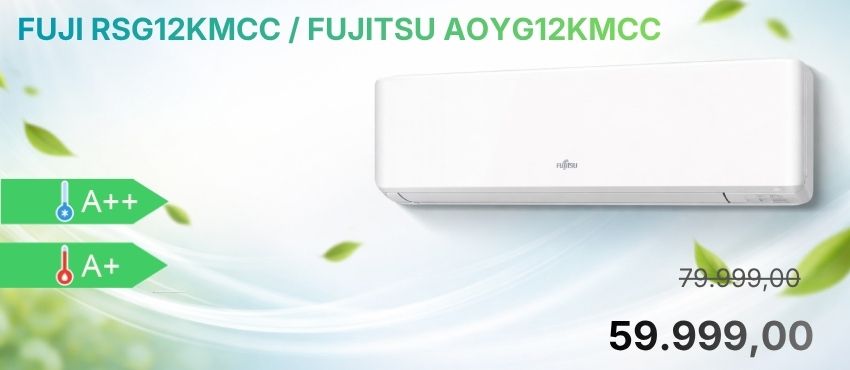 Klima FUJI RSG12KMCC/FUJITSU AOYG12KMCC