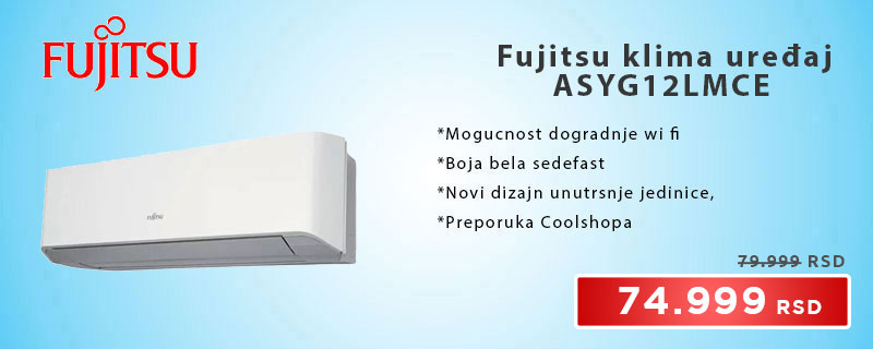 Fujitsu klima uređaj ASYG 12LMCE - Cool Shop