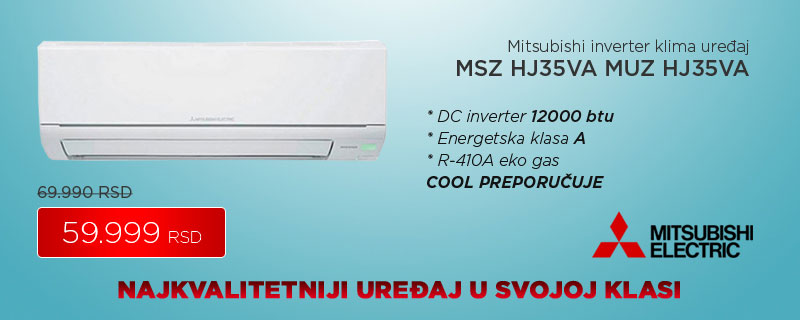 Mitsubishi inverter MSZ HJ35VA MUZ HJ35VA 12000bty - Cool Shop