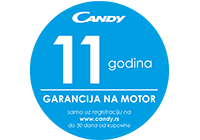 Candy - 11 godina garancije
