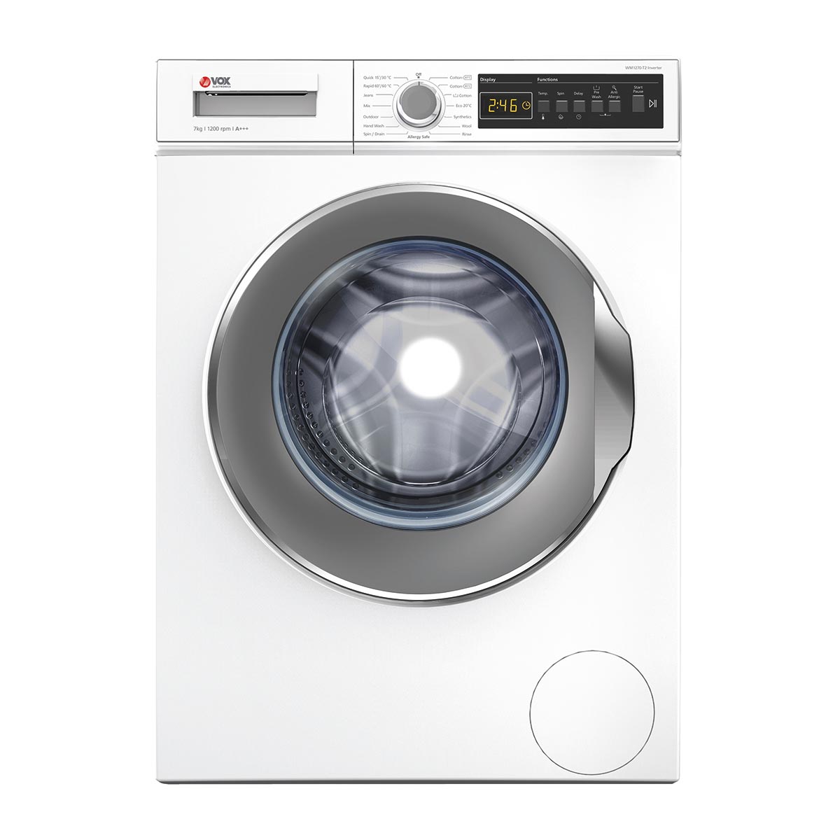 VOX Mašina za pranje veša WM 1270 T2 - Cool Shop